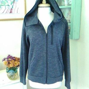 Uniqlo Zipped Up Hooded Sweatshirt